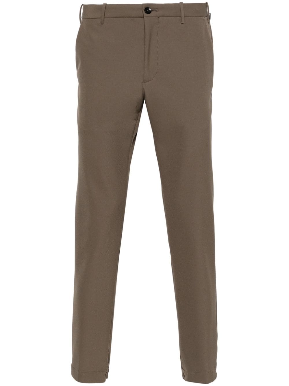 PANTALON CHINO MARRON PUÑOS ELASTICOS