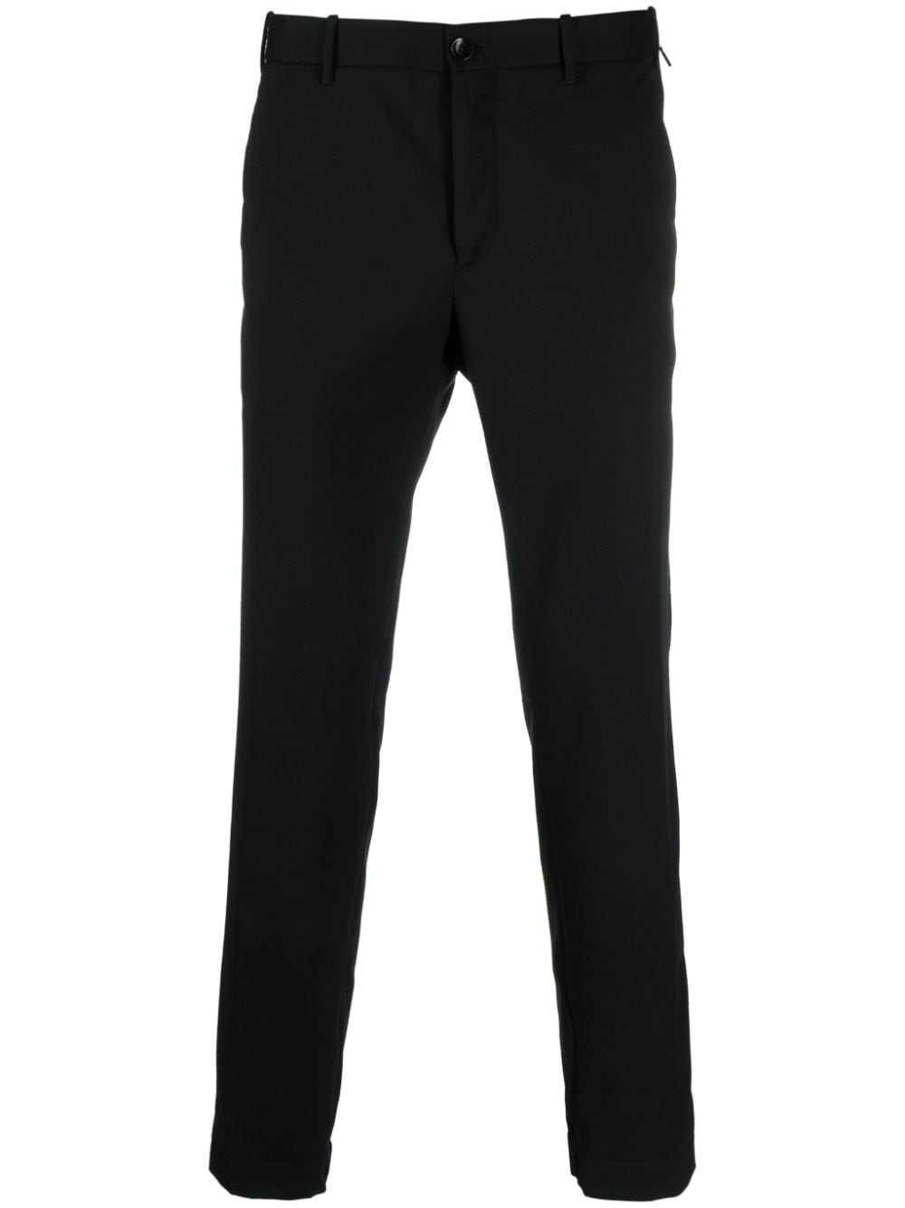 PANTALON CHINO NEGRO PUÑOS ELASTICOS