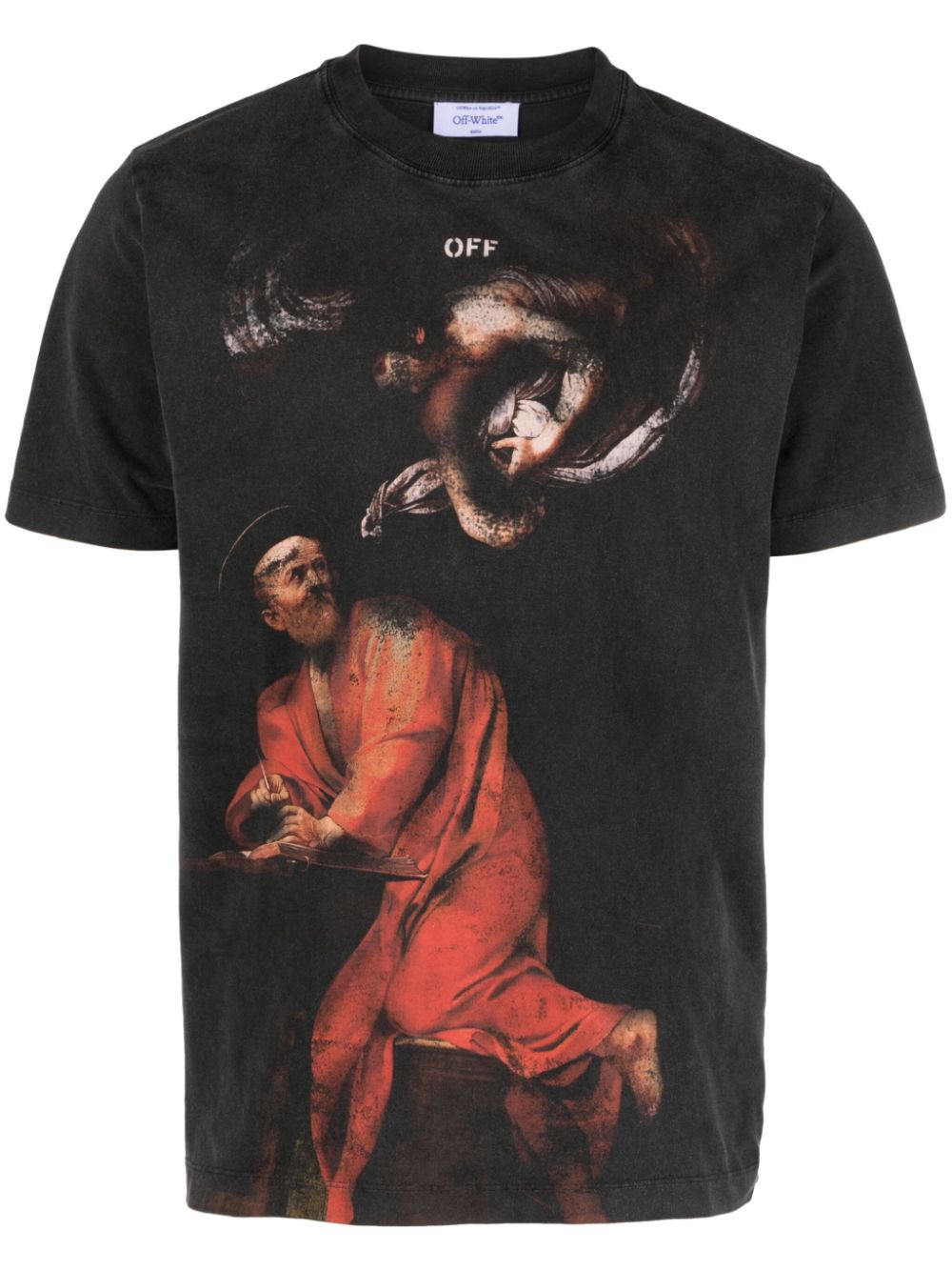 CAMISETA MC NEGRA WASHED ST MATTHEW