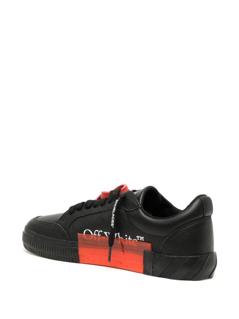 SNEAKER LOW VULCANIZED NEGRO LOGO NEGRO