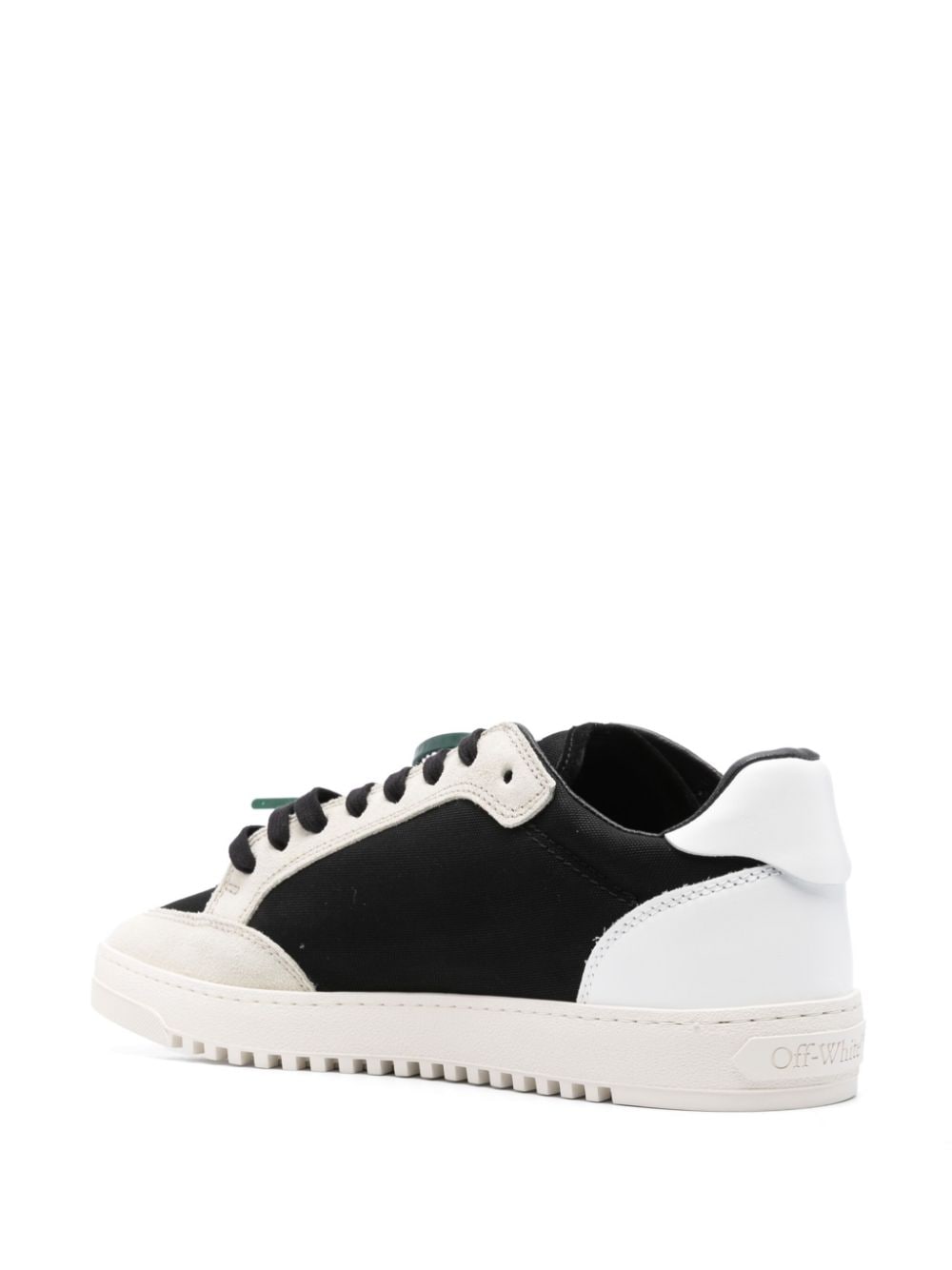 SNEAKER OFF COURT 5  NEGRO BLANCO TAUPE