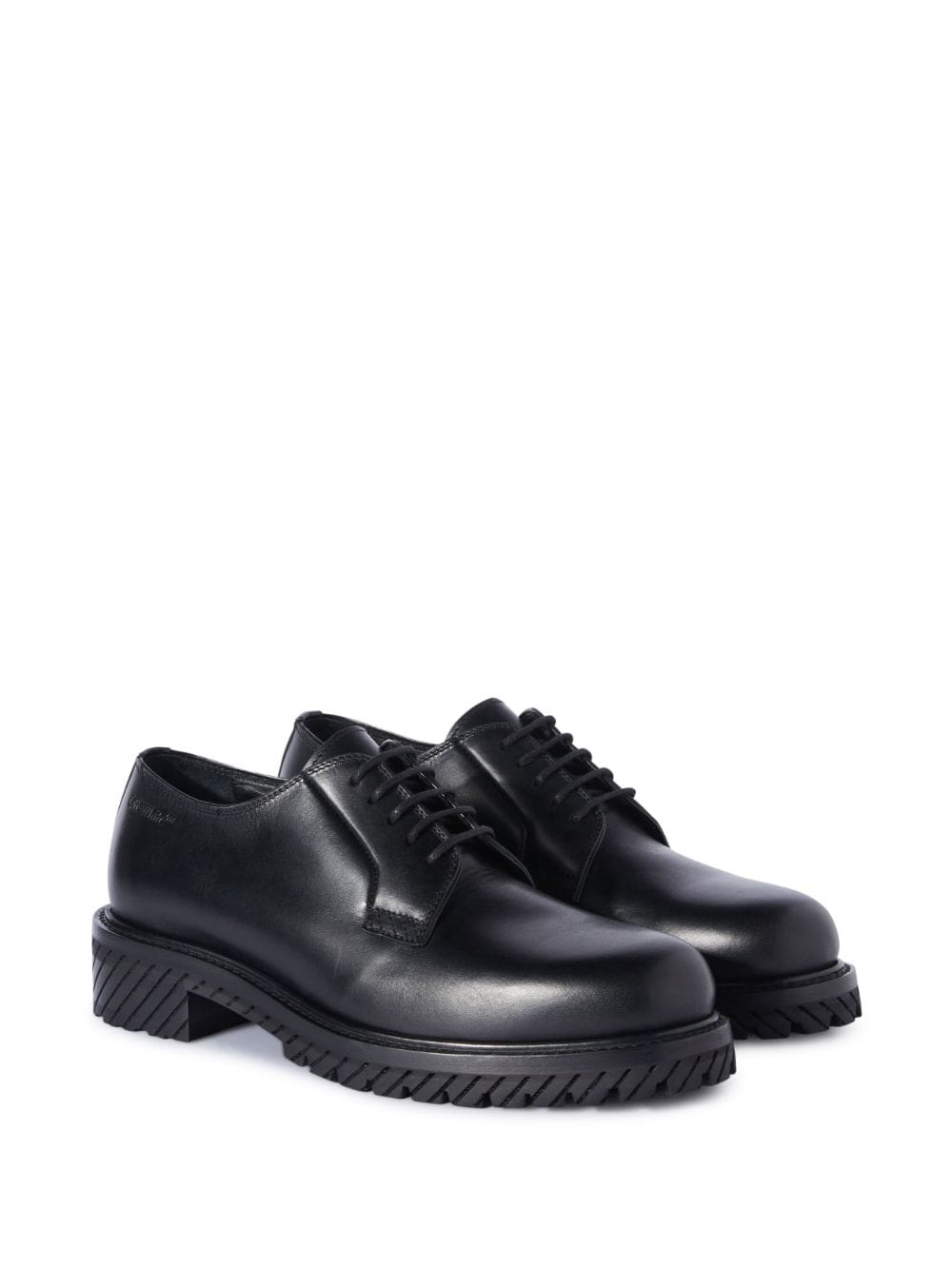 ZAPATO DERBY MILITAR NEGRO