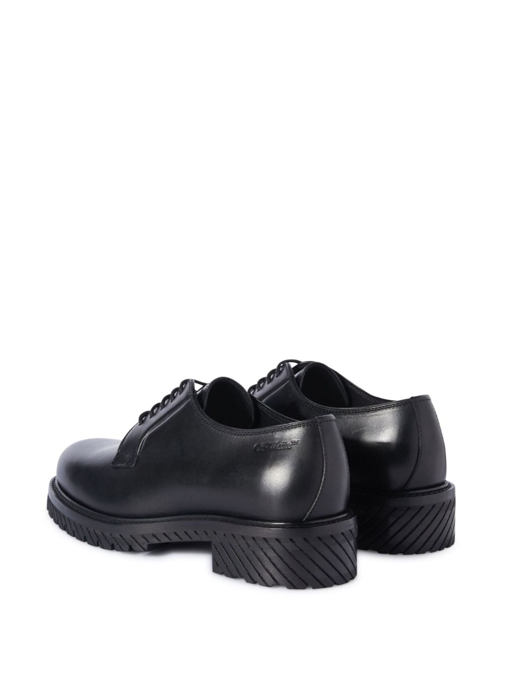 ZAPATO DERBY MILITAR NEGRO