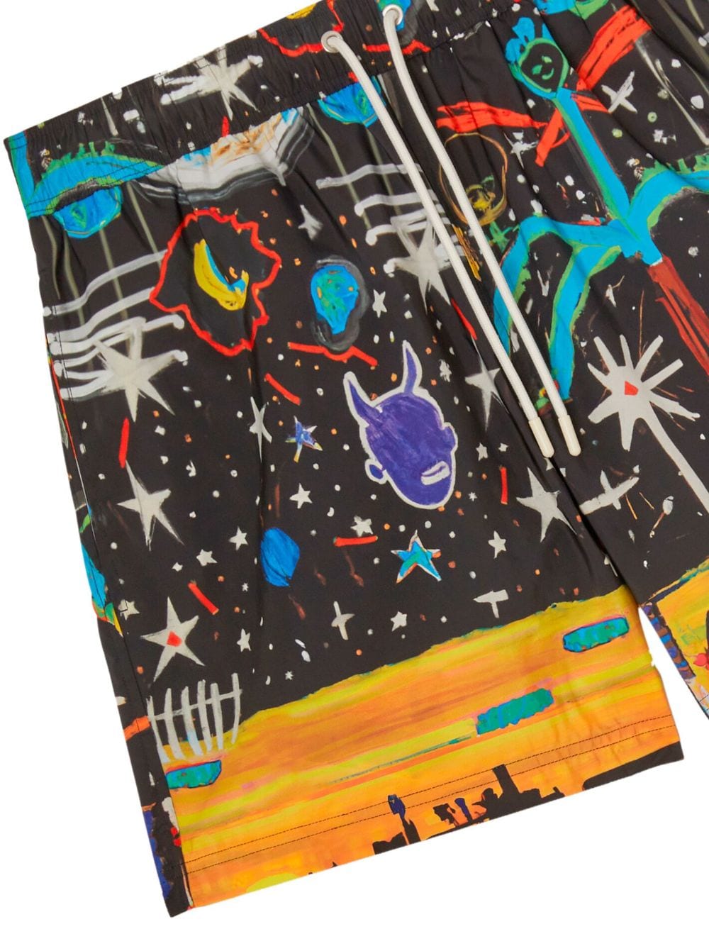 SWIMBOXER STARRY NIGHT NEGRO DIBUJO MULT