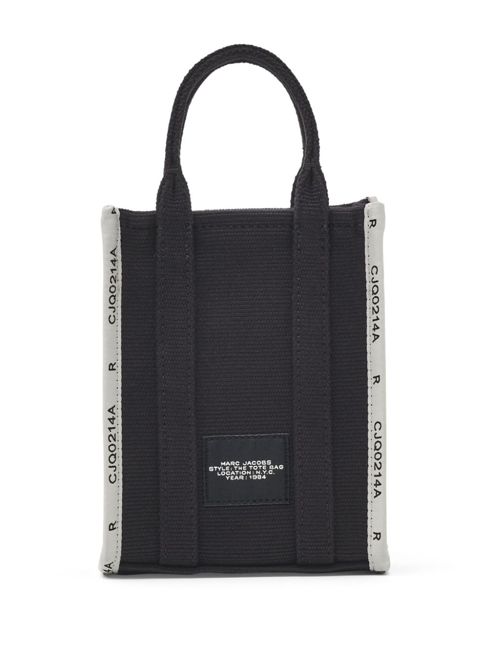 TOTE MICRO THE PHONE NEGRO VIVO BLANCO