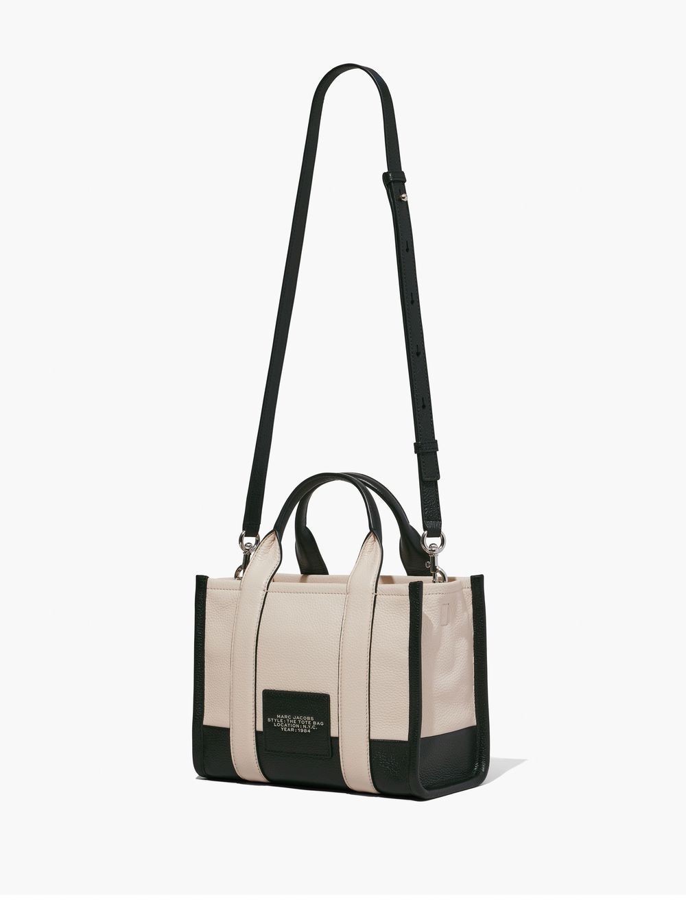 TOTE THE SMALL PIEL BEIGE LOGO