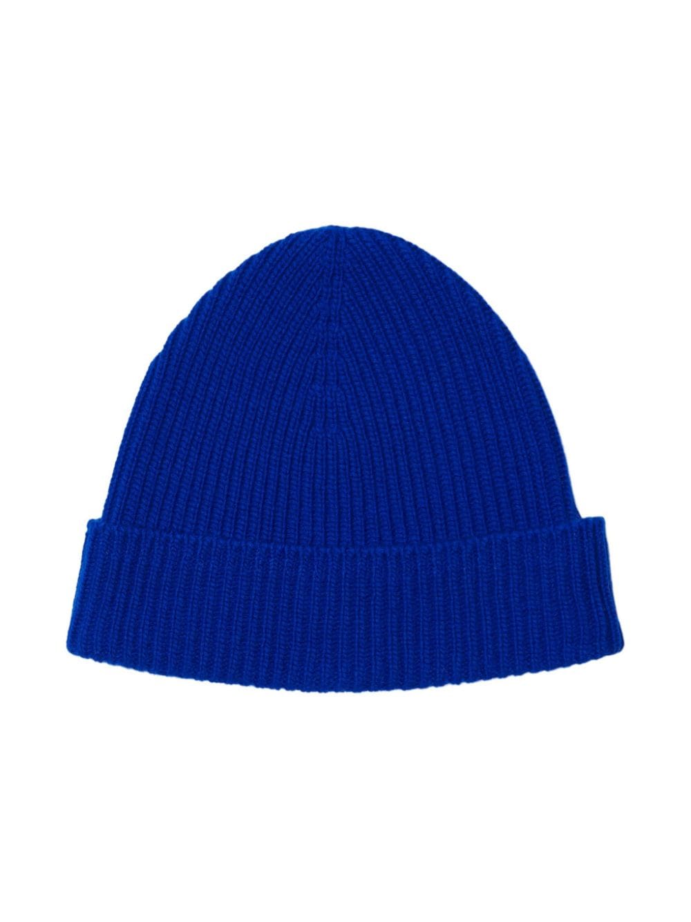 GORRO LANA AZUL LOGO BORDADO BLANCO