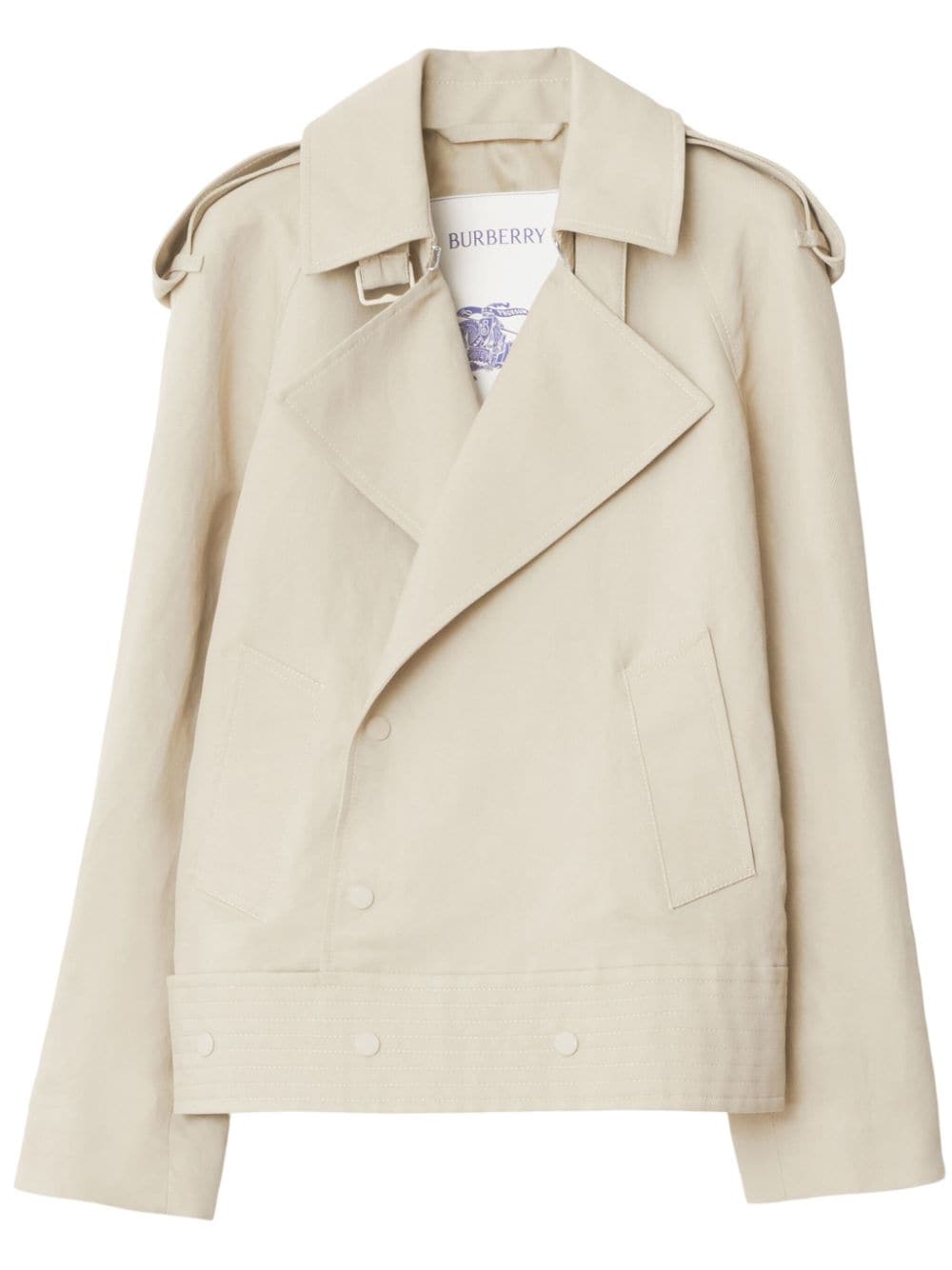 CHAQUETA GIU BEIGE CON BOTONES