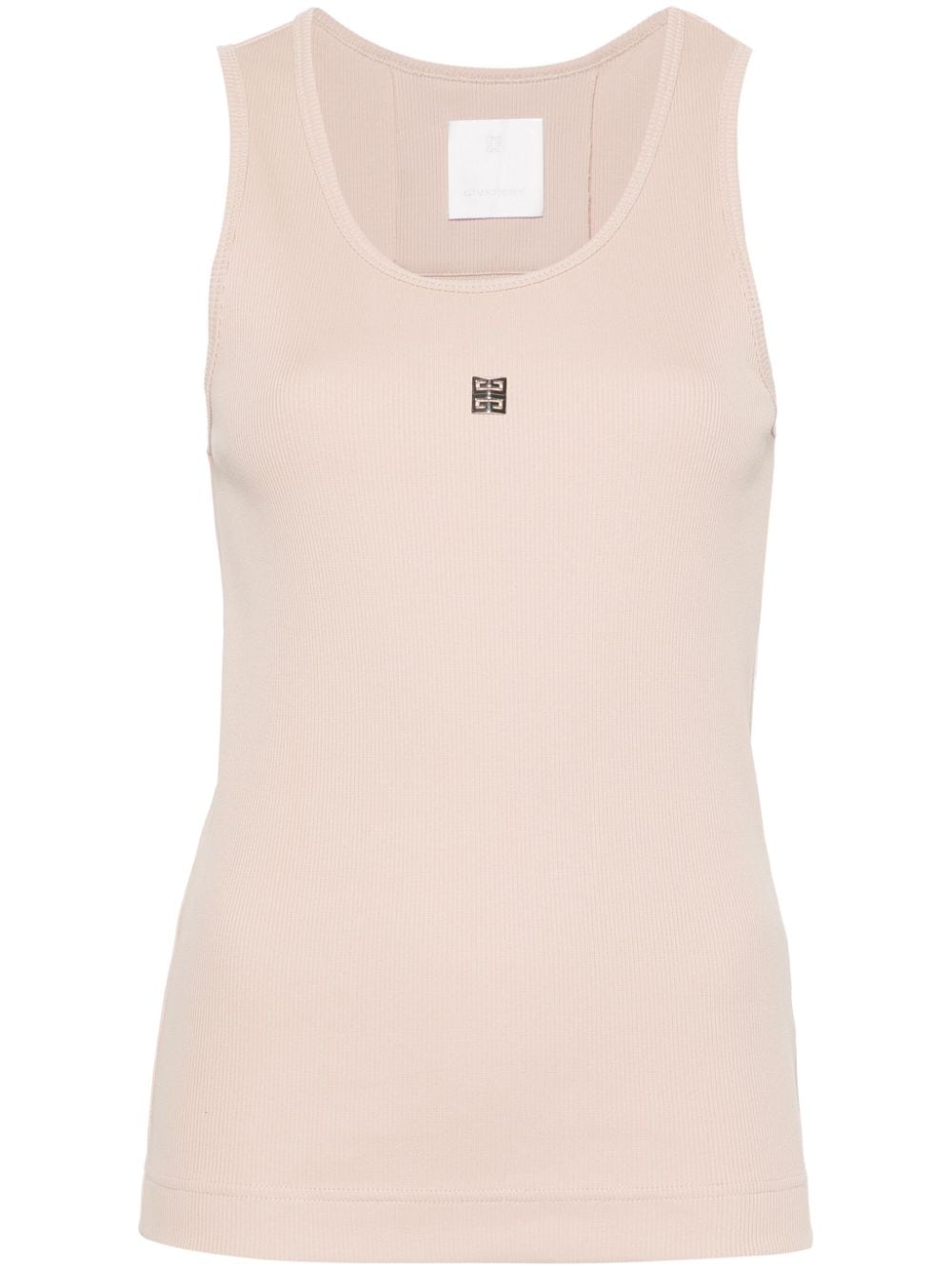 TOP SM BEIGE LOGO 4G METAL