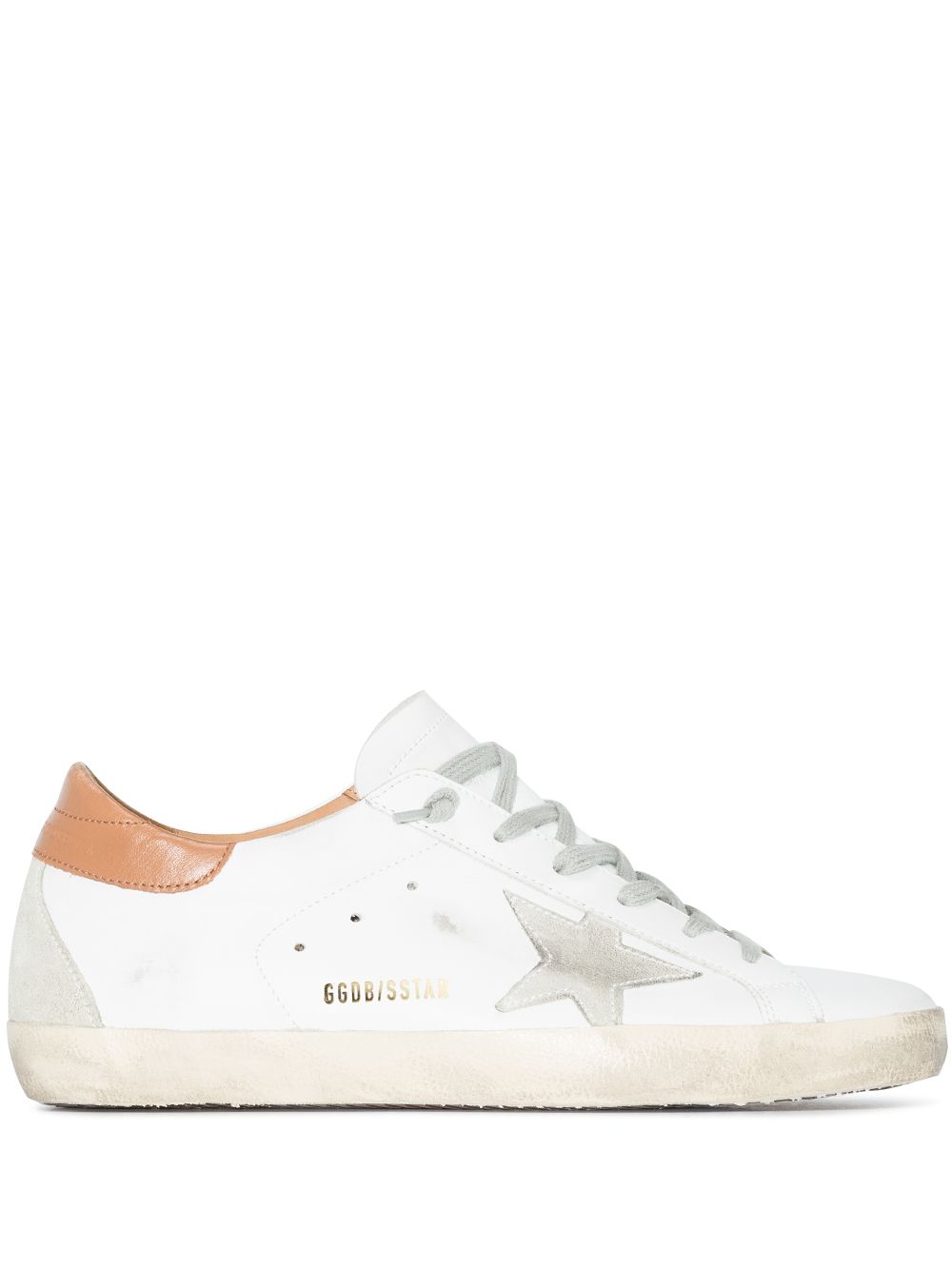 SNEAKER SUPER STAR BLANCO GRIS CAMEL