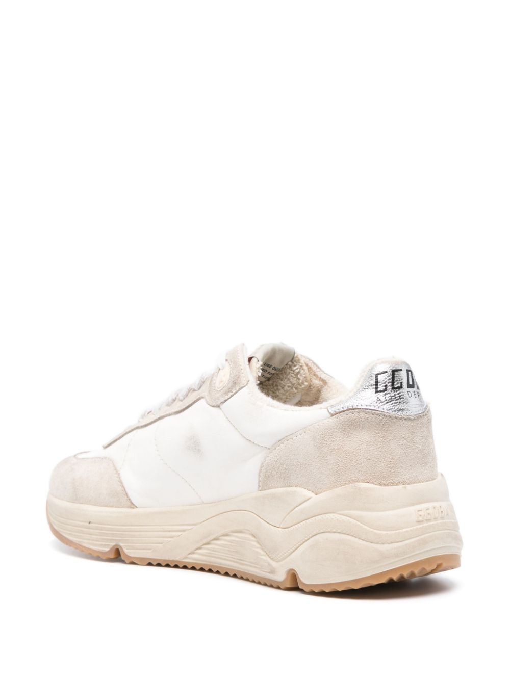 SNEAKER RUNNING BLANCO BEIGE NUDE