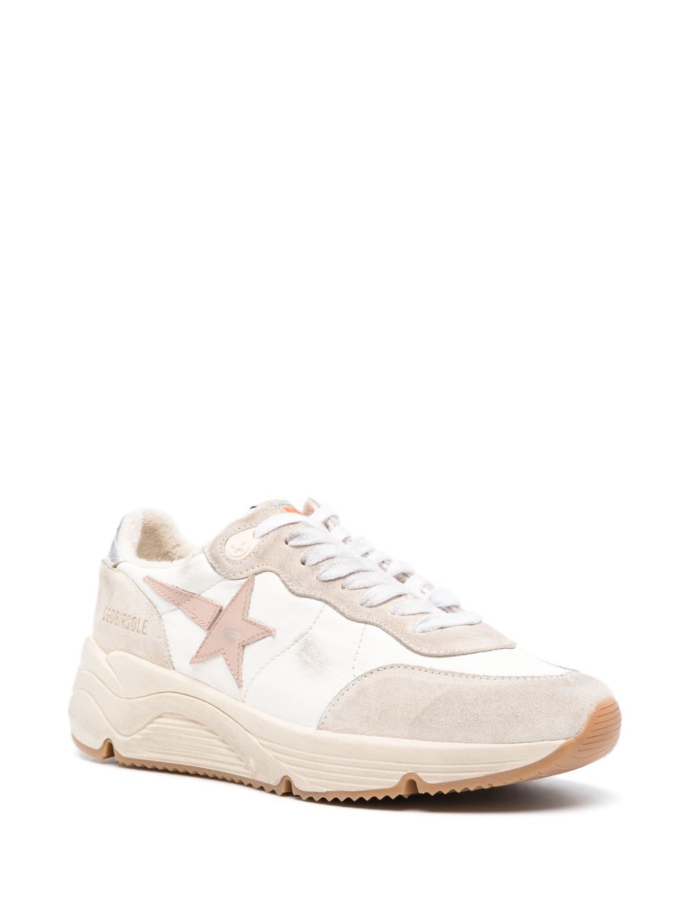 SNEAKER RUNNING BLANCO BEIGE NUDE