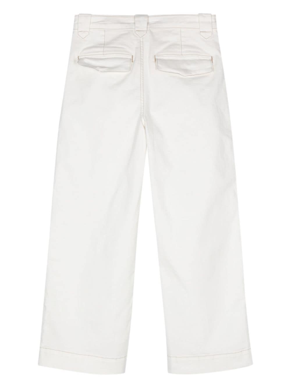 PANTALON RELAXED NATURAL COSTURA CAQUI