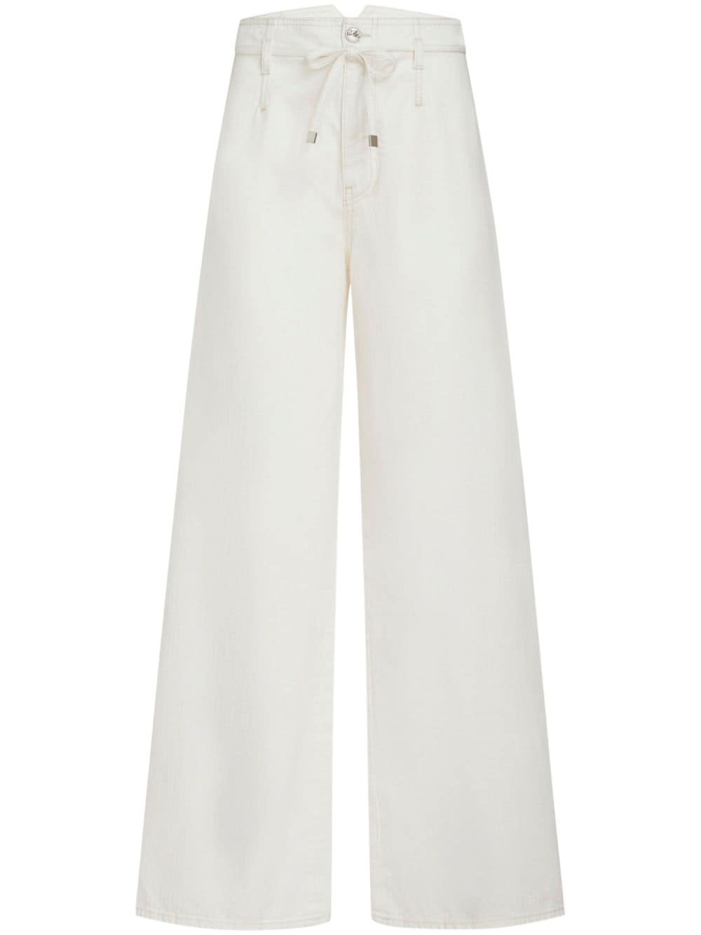 PANTALON 5B BLANCO ESPIGAS BLANCAS