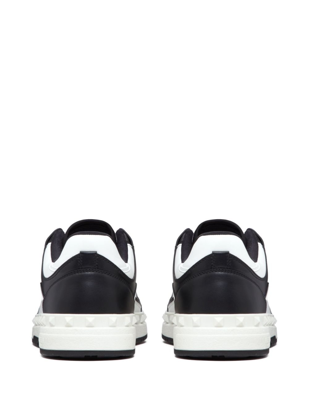 SNEAKER BLANCO NEGRO PIEL