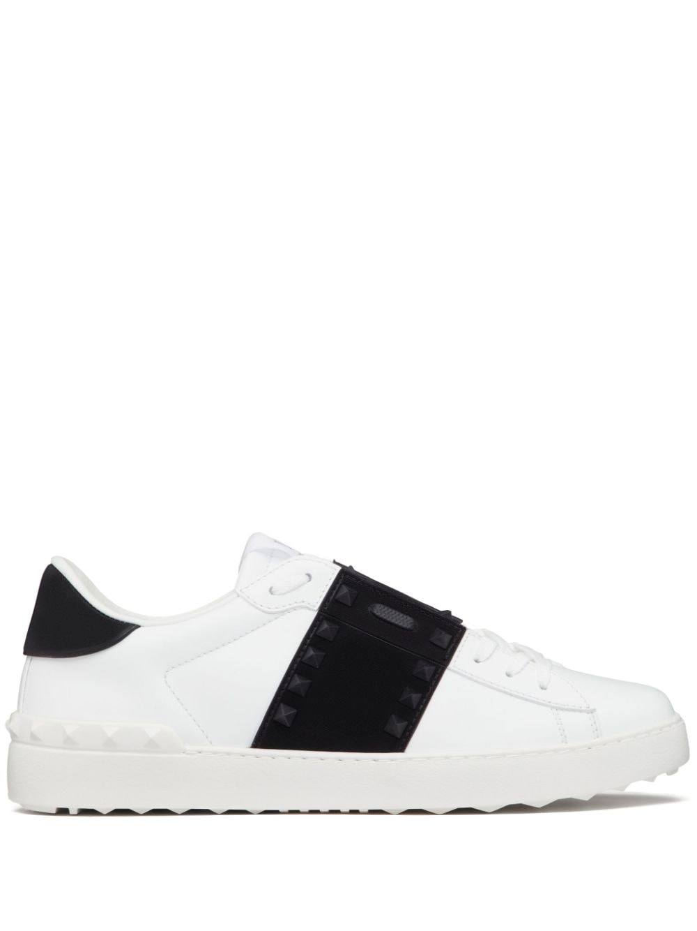 SNEAKER BLANCA BANDA NEGRA TACHAS