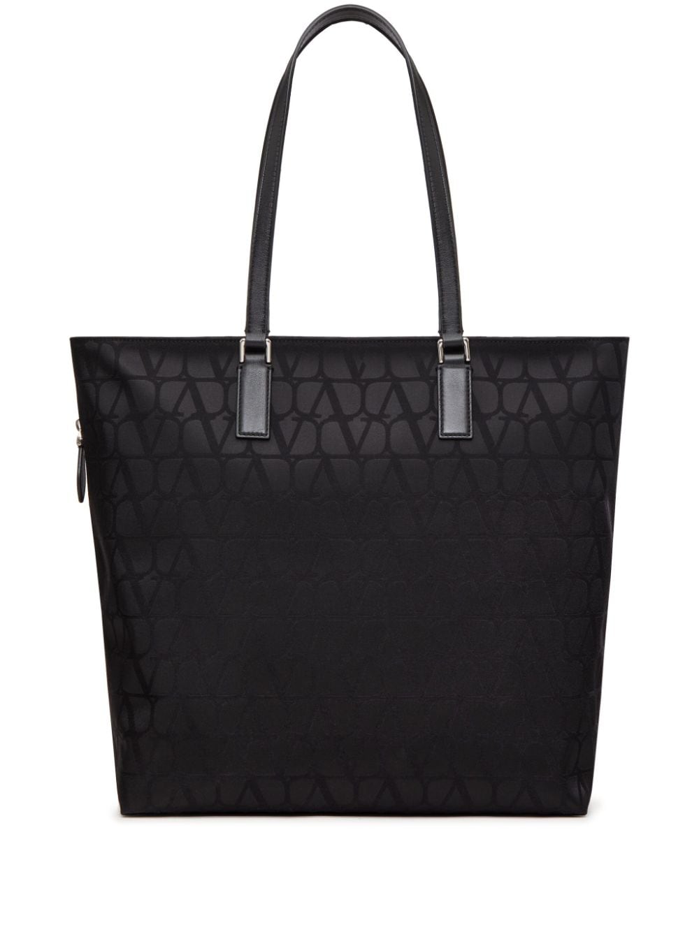 TOTE NEGRO CON MONOGRAMA