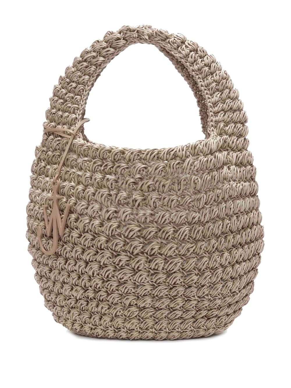 BOLSO CESTO M BEIGE NUDOS