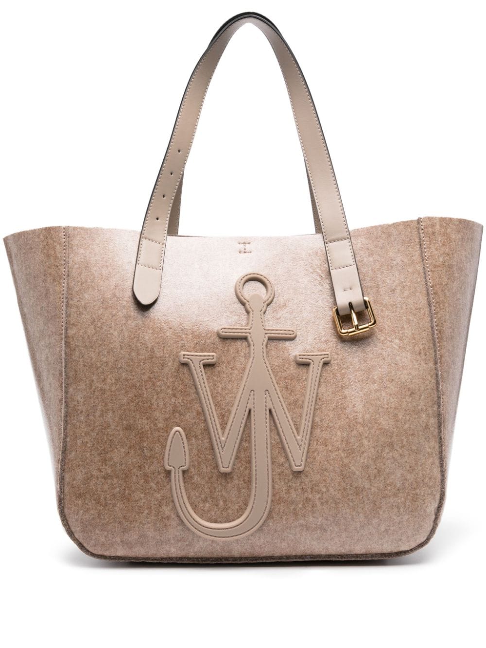 TOTE M TAUPE LOGO RELIEVE