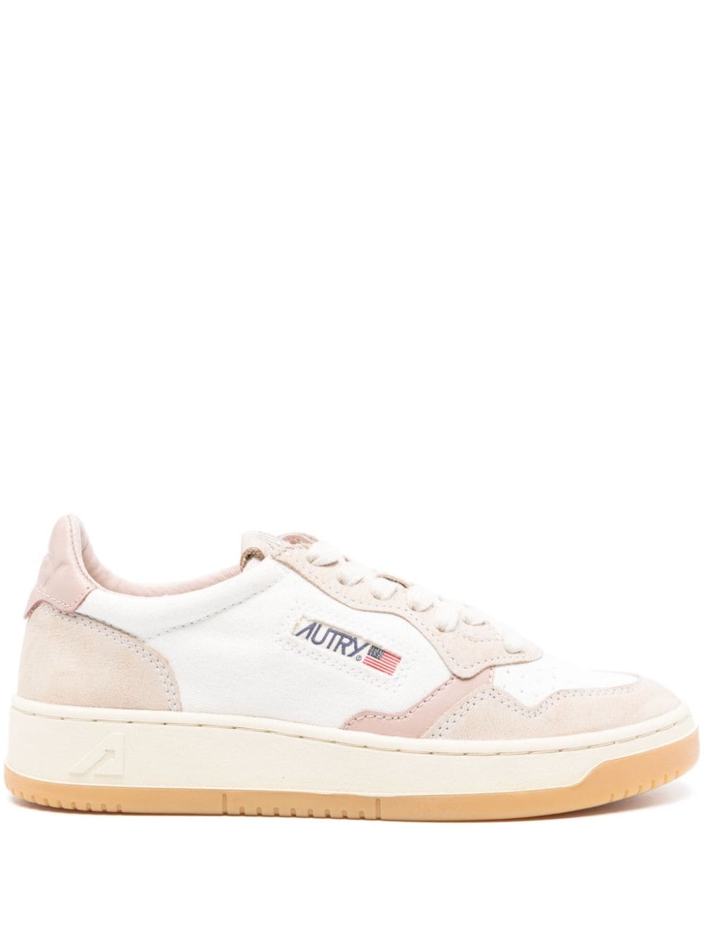 SNEAKER MEDALIST LOW BLANCA BEIGE ROSA