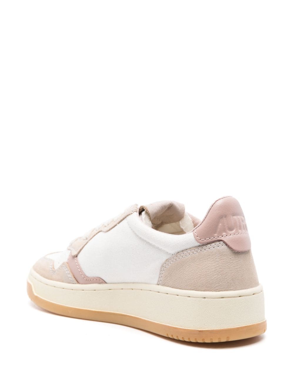 SNEAKER MEDALIST LOW BLANCA BEIGE ROSA