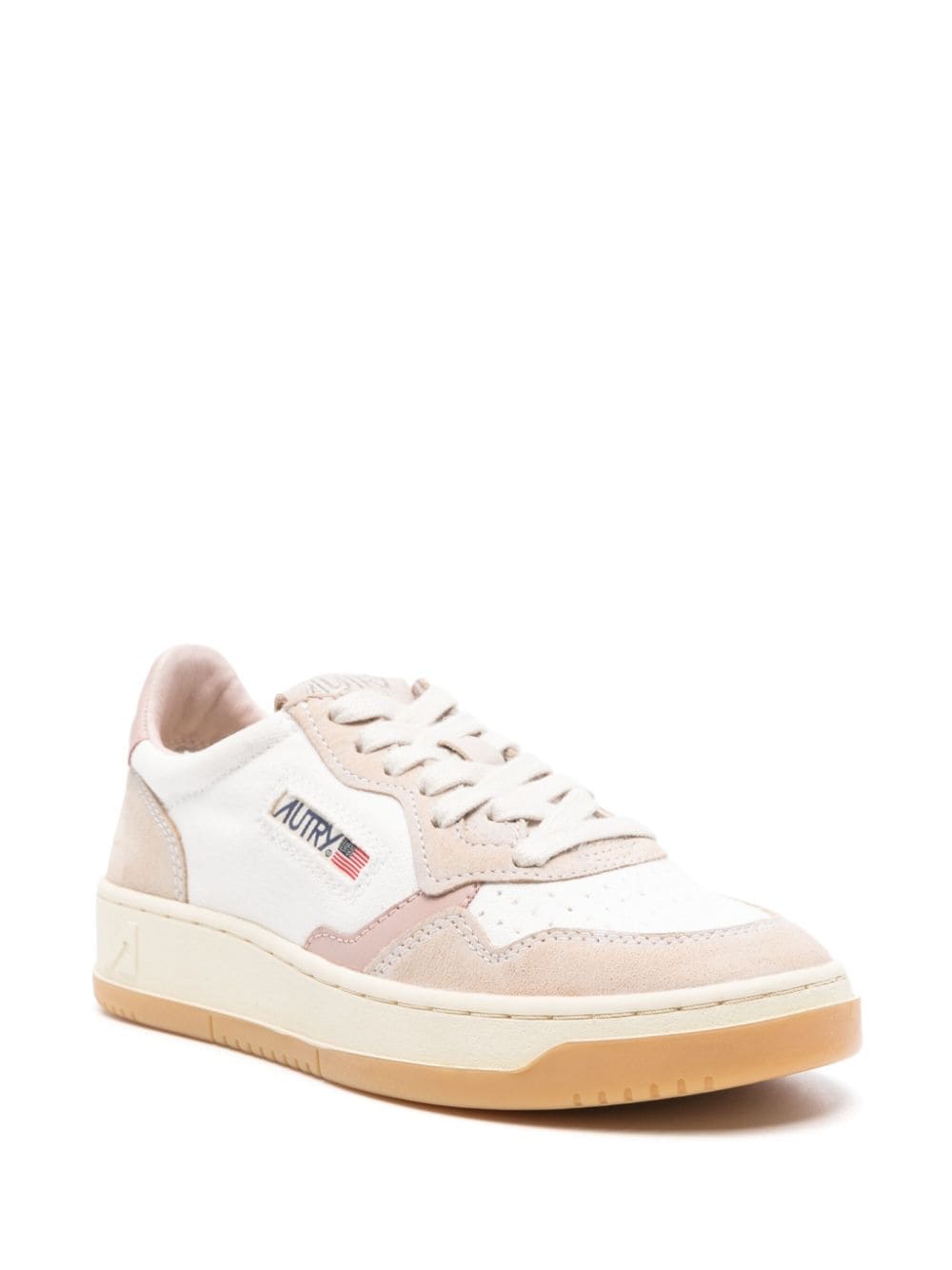 SNEAKER MEDALIST LOW BLANCA BEIGE ROSA