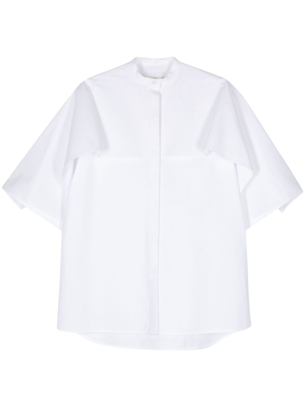 CAMISA MM PIQUET BLANCO CON CAPA