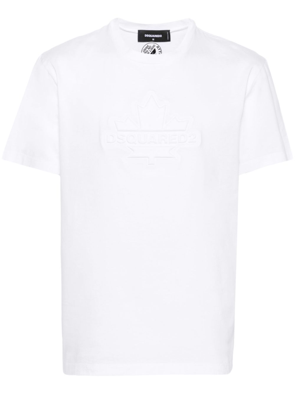 CAMISETA MC BLANCA LOGO RELIEVE