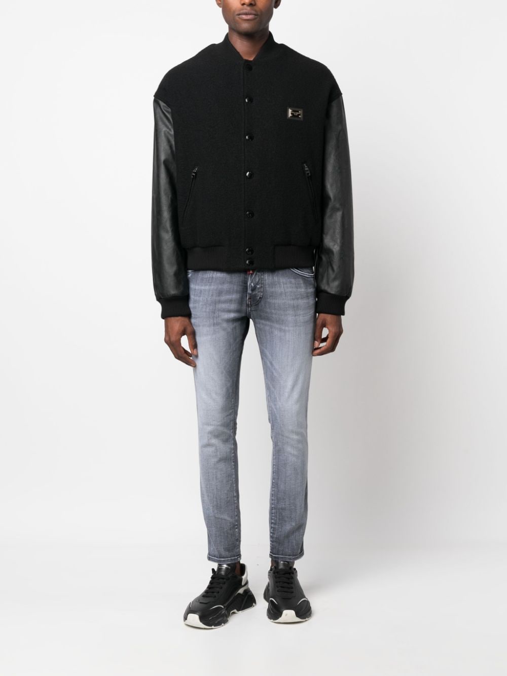 PAN DENIM  NEGRO WASHED ETIQUETA NEGRA