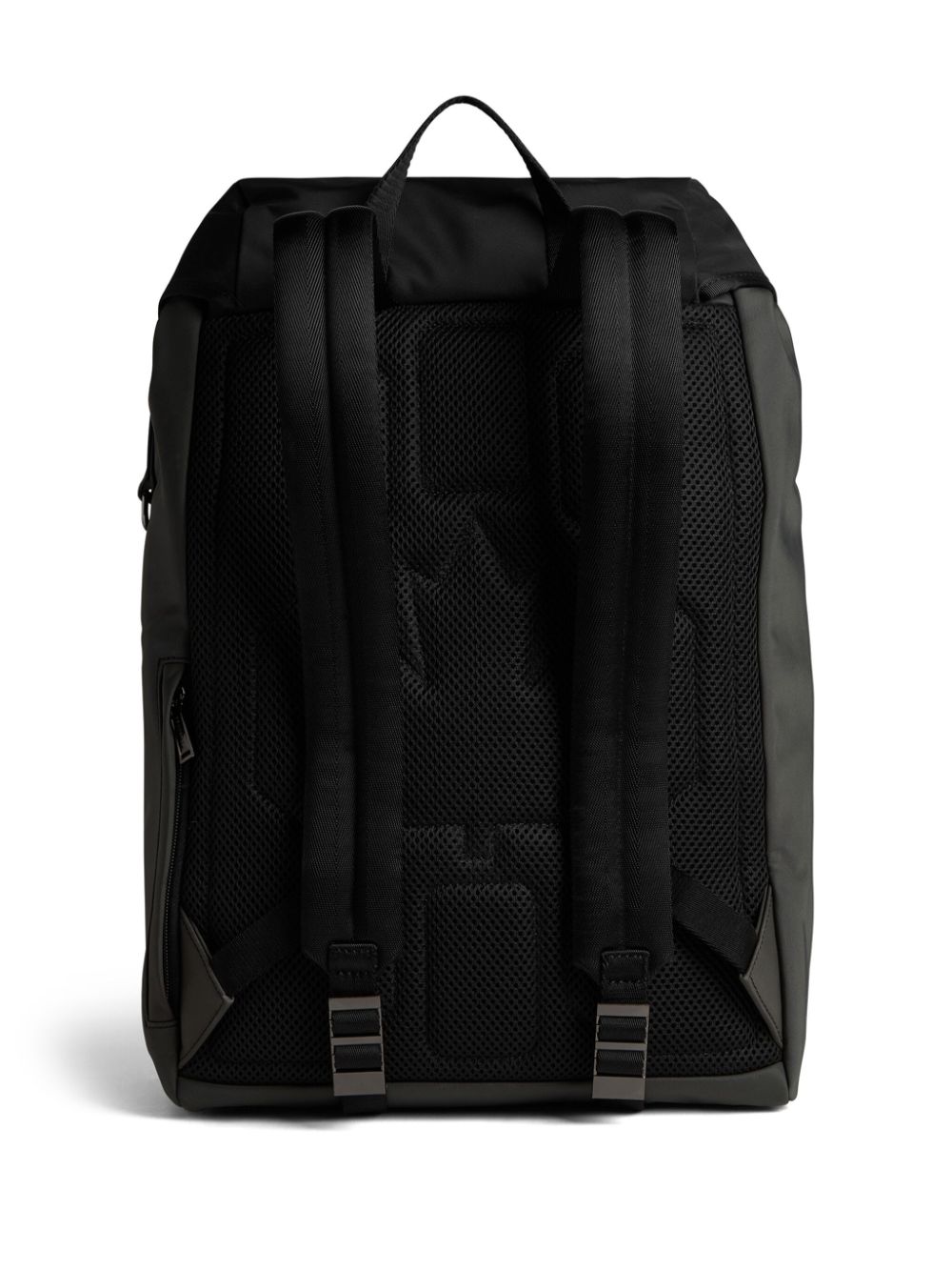 MOCHILA URBAN ANTRACITA LOGO NEGRO