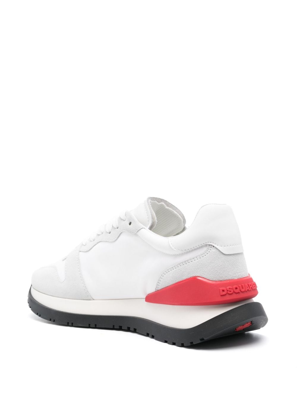 SNEAKER RUNNING BLANCO ROJO ICON NEGRO