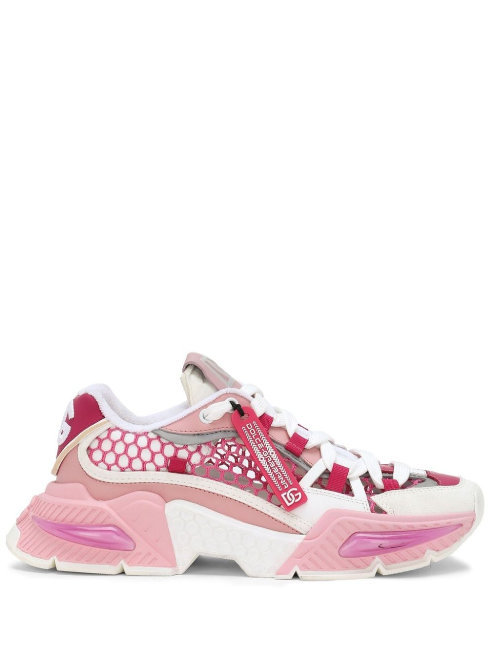 SNEAKER BASSA CROSTA BLANCO ROSA FUCSIA