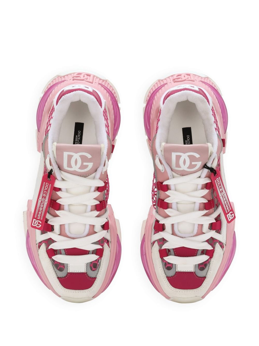 SNEAKER BASSA CROSTA BLANCO ROSA FUCSIA