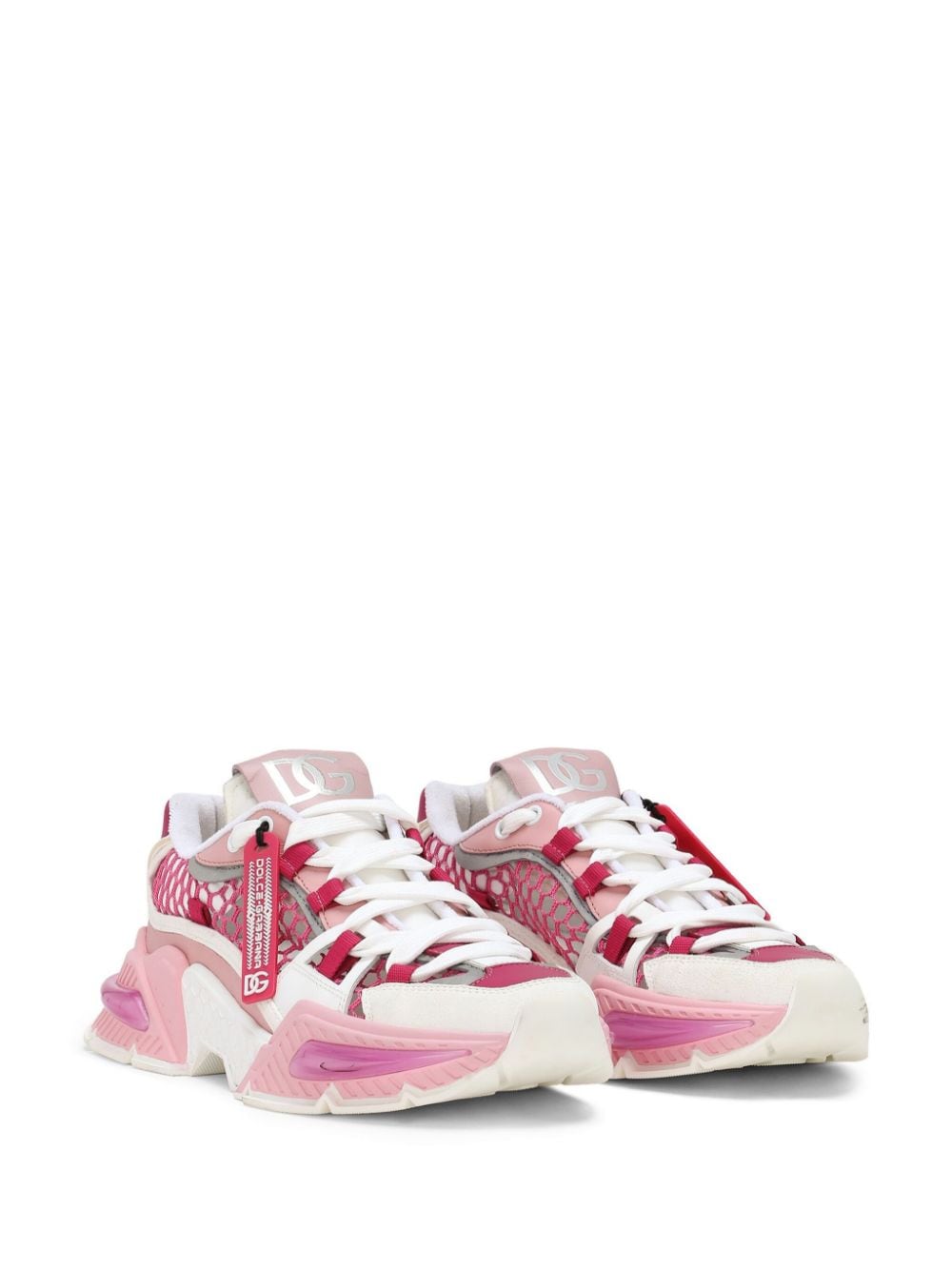 SNEAKER BASSA CROSTA BLANCO ROSA FUCSIA