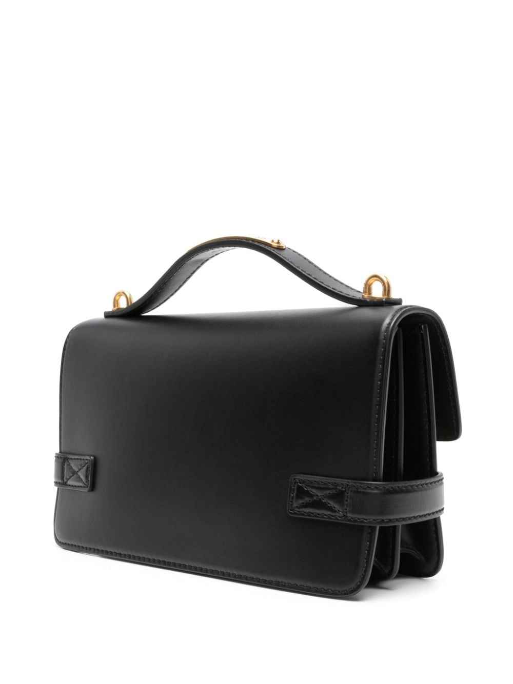 BOLSO BUZZ24 NEGRO LOGO DORADO