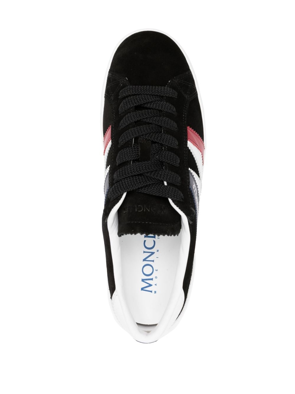 SNEAKER MONACO LOW ANTRACITA NEGRO LOGO