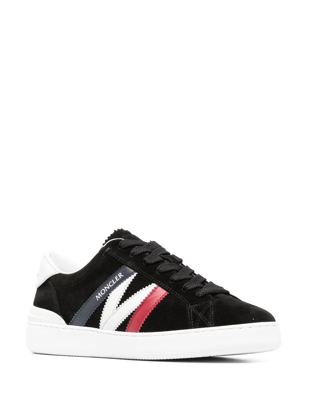 SNEAKER MONACO LOW ANTRACITA NEGRO LOGO