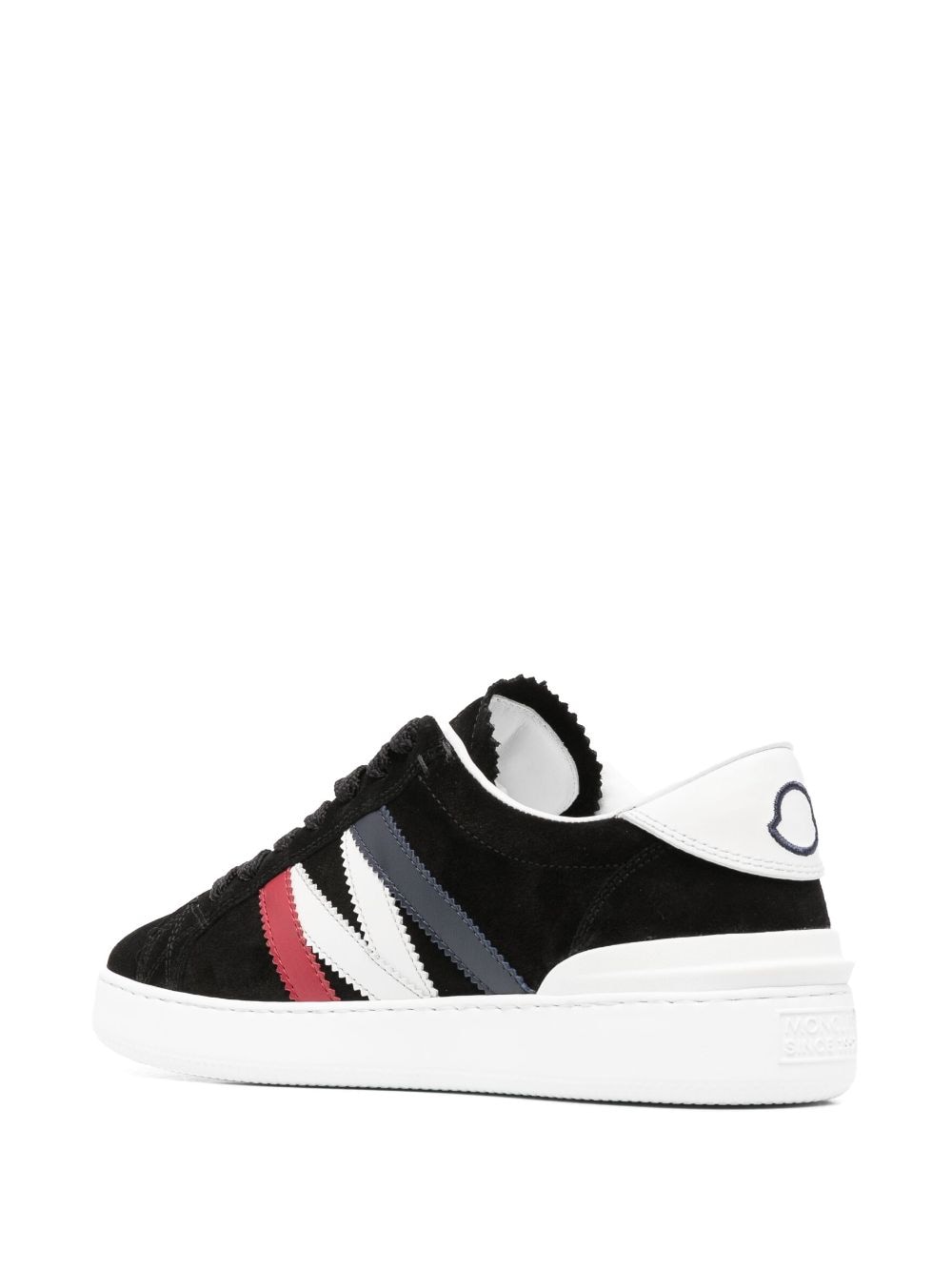 SNEAKER MONACO LOW ANTRACITA NEGRO LOGO