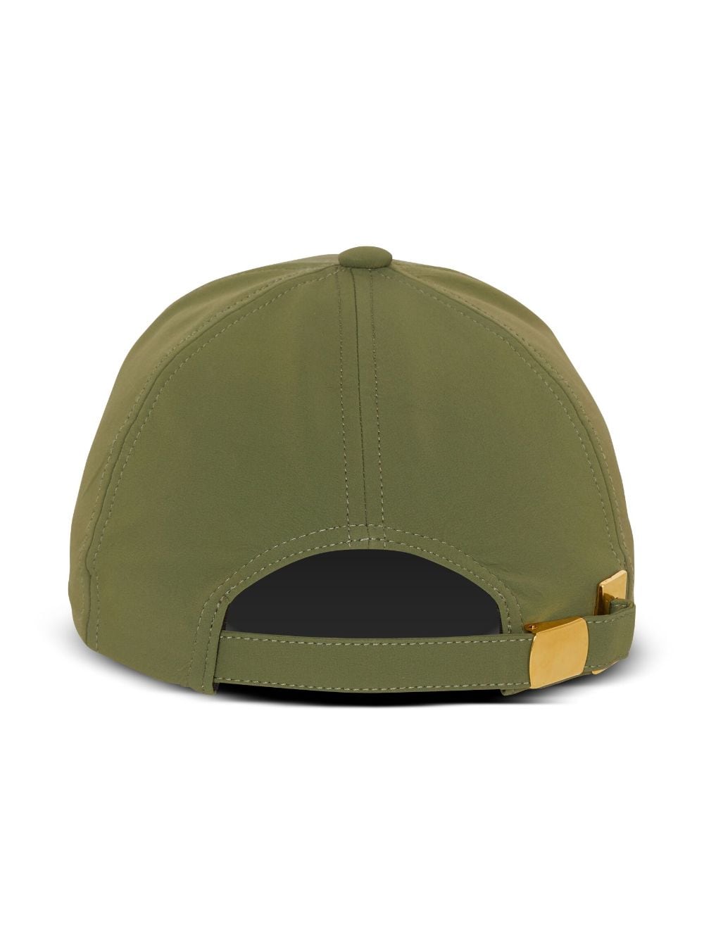 GORRA VERDE MILITAR LOGO BLANCO BORDADO