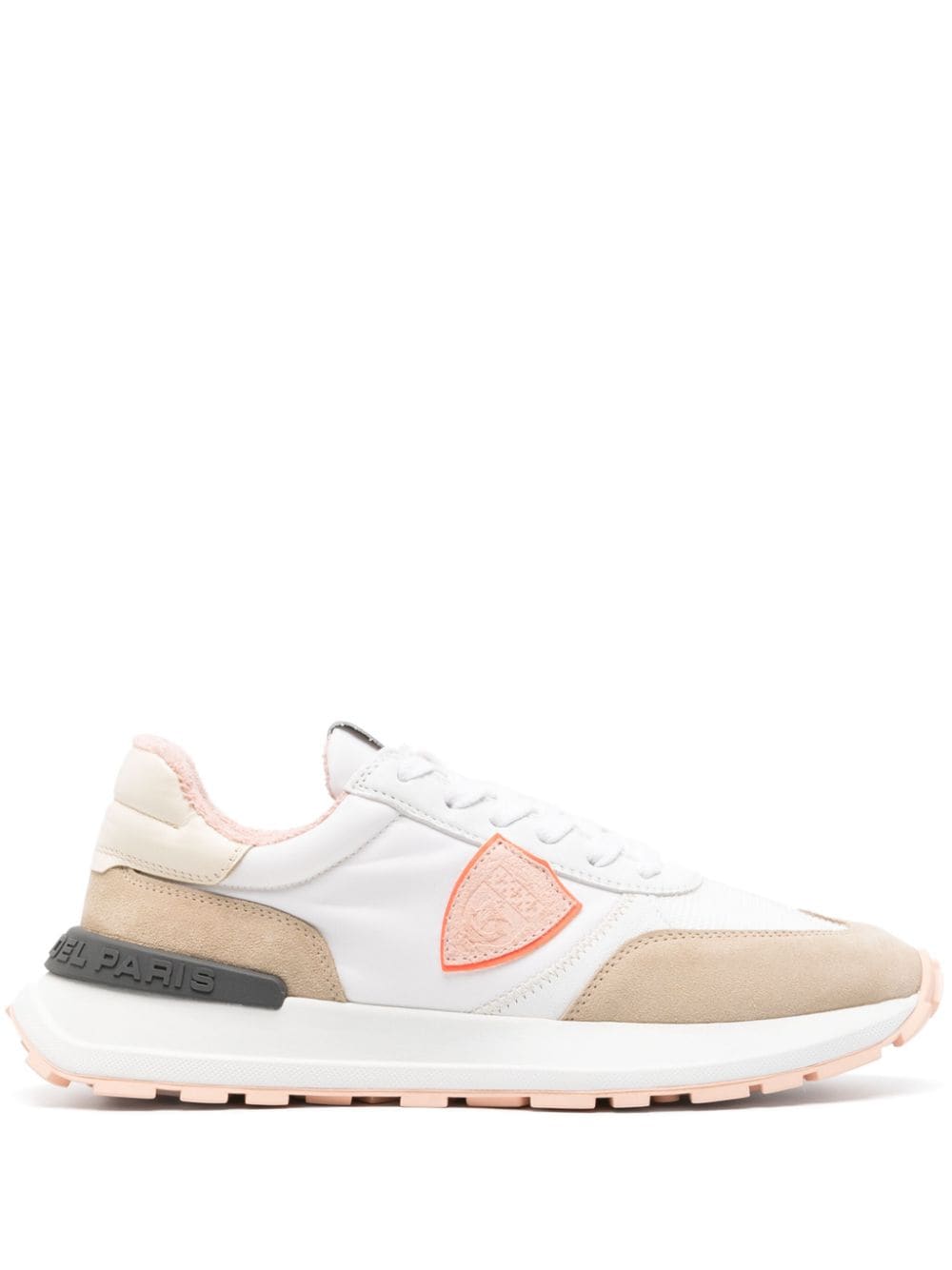 SNEAKER ANTIBES LOW BLANCO BEIGE ROSA