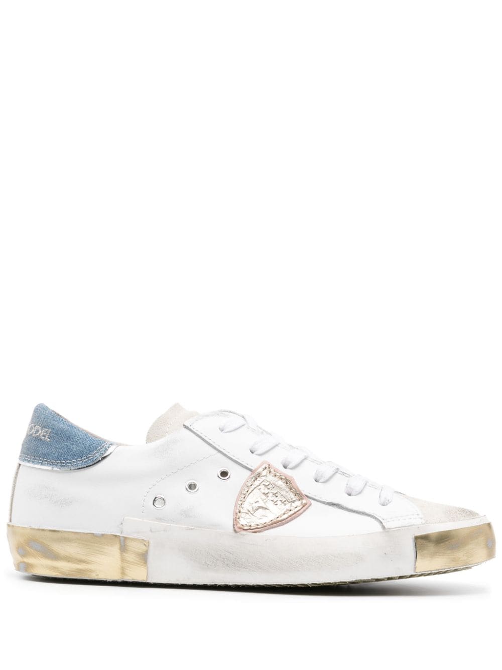 SNEAKER PRSX LOW BLANCO TALON DENIM