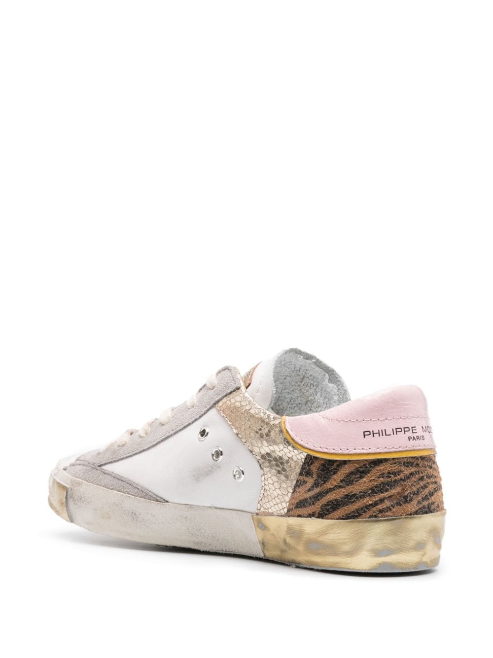 SNEAKER PRSX LOW BLANCO GRIS MIX ANIMAL