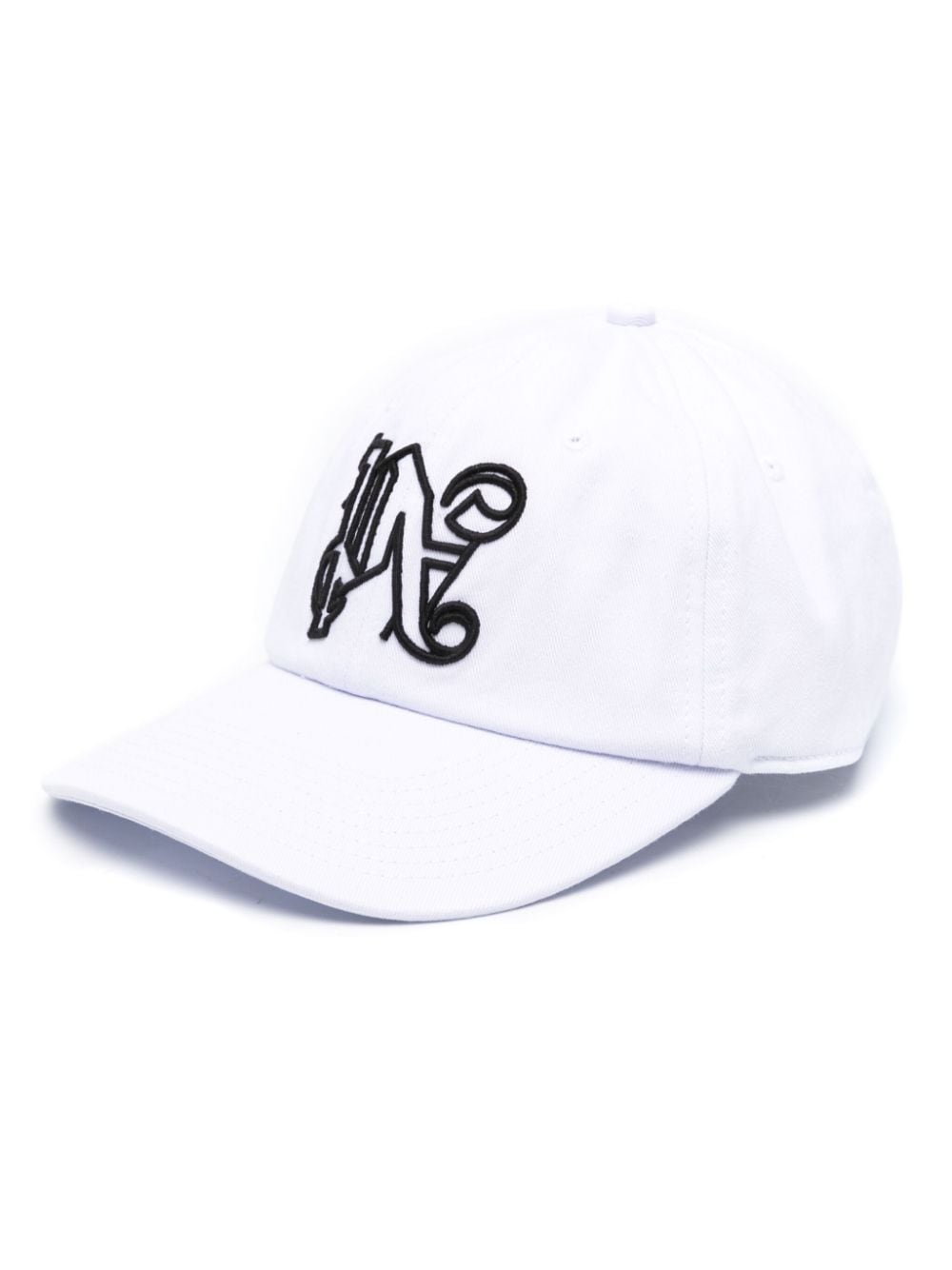 GORRA BLANCA LOGO NEGRO