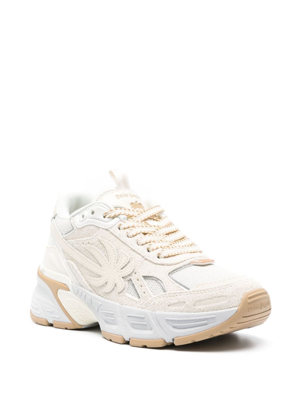 SNEAKER MAXI BEIGE LOGO PALMERA