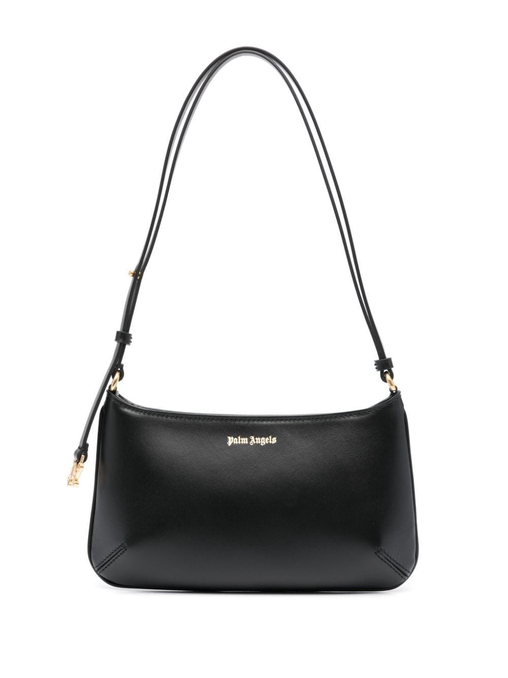 BOLSO GIORGINA NEGRO LOGO DORADO