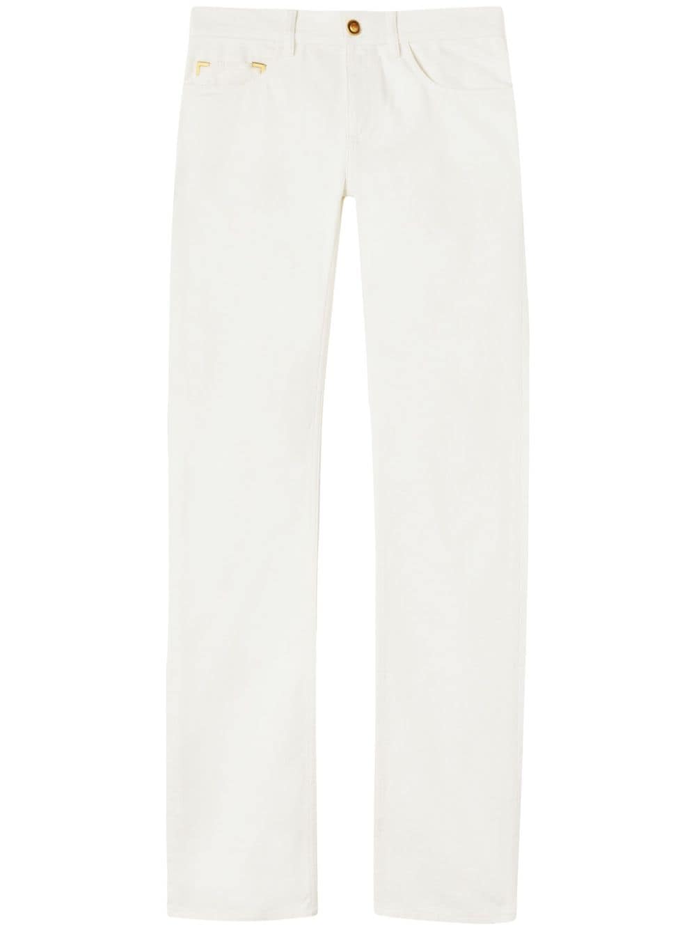 PANTALON 5B BLANCO LOGO RELIEVE