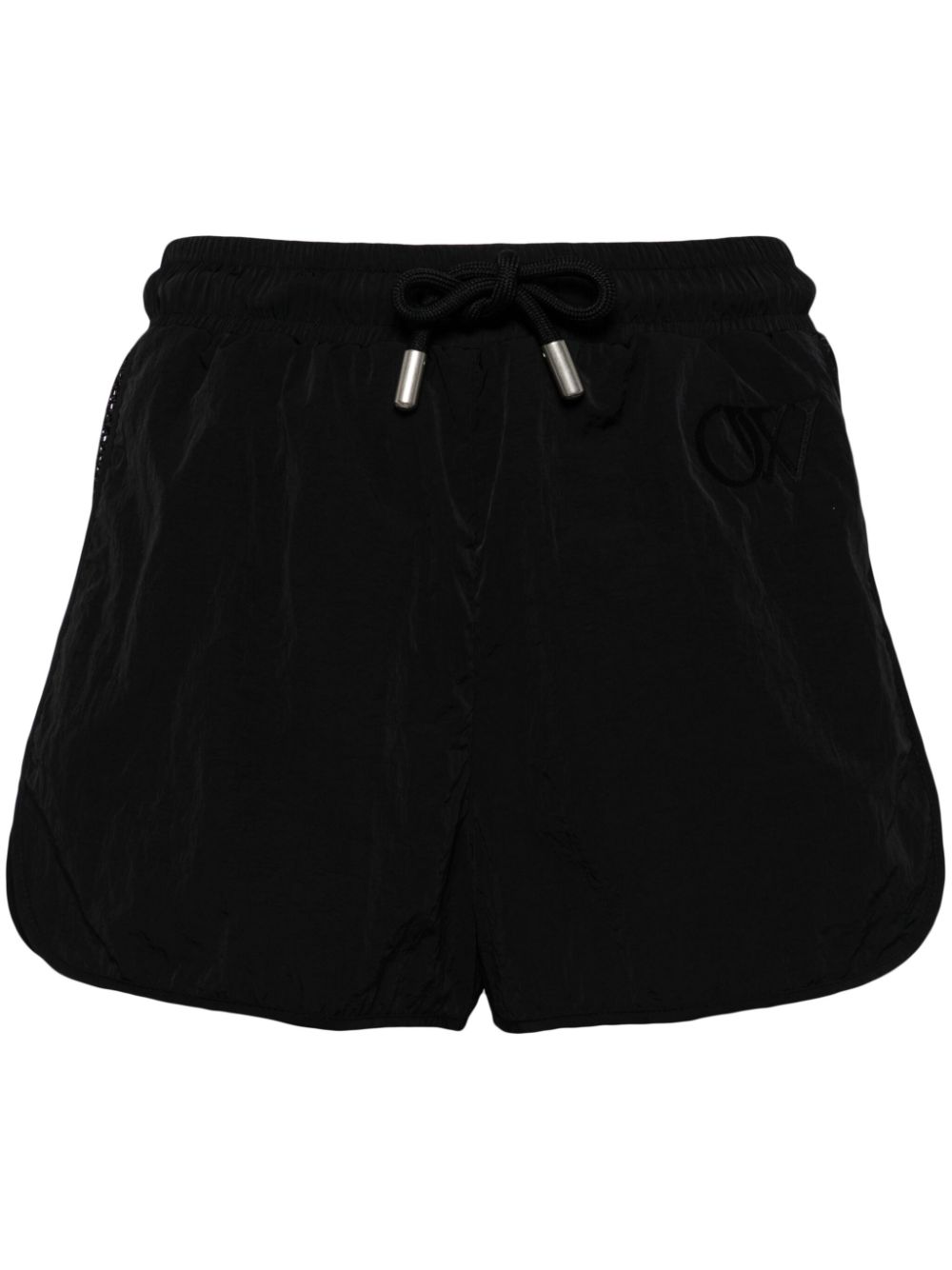 SHORTS CRISPY NEGRO DETALLE REJILLA