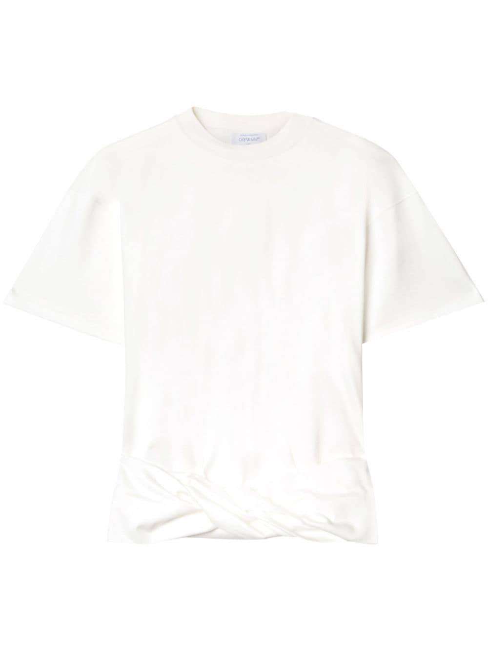 CAMISETA MC TWIST BLANCA DET NUDO