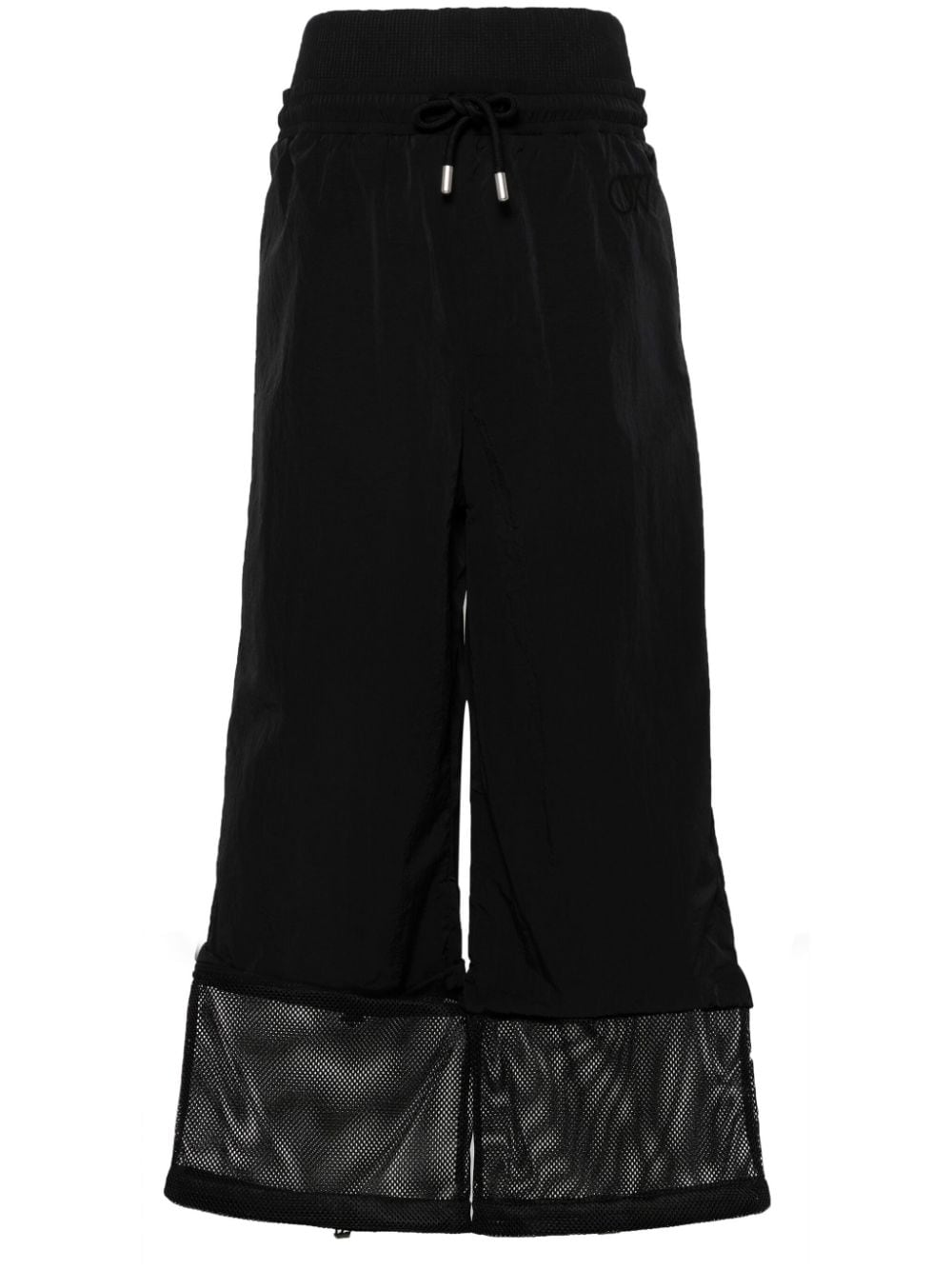 PANTALON CRISPY NEGRO ANCHO DET REJILLA