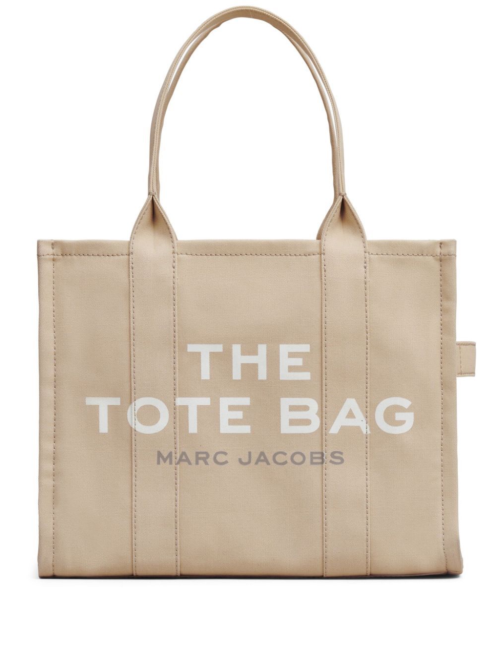 TOTE THE LARGE BEIGE LOGO